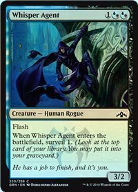 Whisper Agent 220/259 - Foil
Guilds of Ravnica Foil Singles