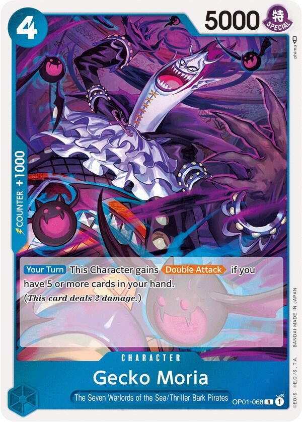 Gecko Moria - Romance Dawn (OP01)
Romance Dawn Foil