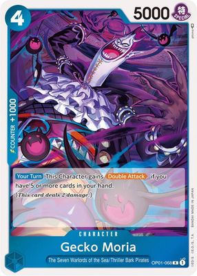 Gecko Moria - Romance Dawn (OP01)
Romance Dawn Foil