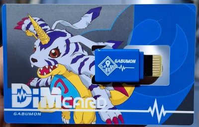 SJ Gabumon Dim Card Digimon