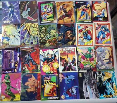 SH Set de Cartas Comics Captain America