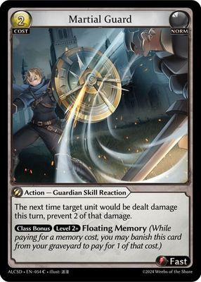 Martial Guard - Alchemical Revolution Starter Decks (ALCSD)
Alchemical Revolution Starter Decks