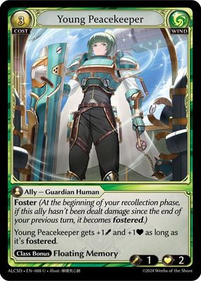 Young Peacekeeper - Alchemical Revolution Starter Decks (ALCSD)
Alchemical Revolution Starter Decks
