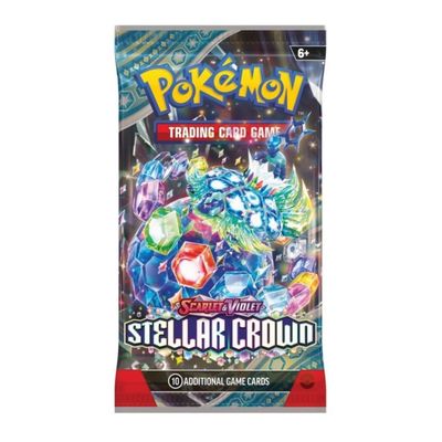 SH Stellar Crown Booster Pack Pokemon TCG