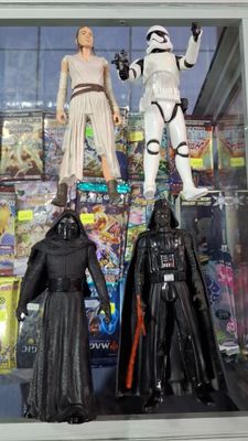 SH Set de Figuras Star Wars 5 Pulgadas Darth Vader Stormtrooper