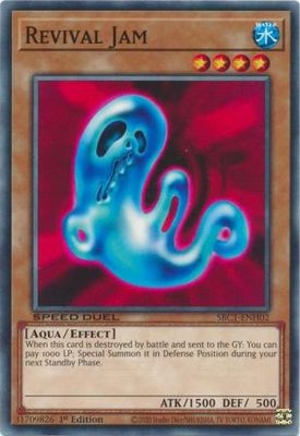 Revival Jam - SBC1-ENH02 - Common 1st Edition Speed Duel: Streets of Battle City Singles