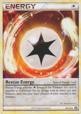 Rescue Energy - 90/102 - Uncommon HGSS - Triumphant Singles