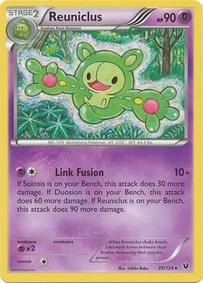 Reuniclus - 35/124 - Rare XY: Fates Collide Singles