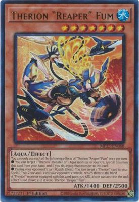 Therion Reaper&quot; Fum&quot; - MP23-EN060 - Ultra Rare 1st Edition Mega Tin 2023 Dueling Heroes Singles