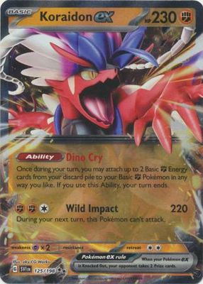 Koraidon ex - 125/198 - Ultra Rare Scarlet &amp; Violet (Base Set) Singles