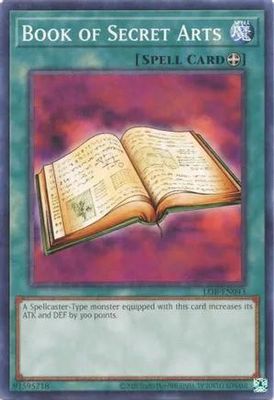 Book of Secret Arts - LOB-EN043 - Common Unlimited (25th Reprint) Legend of Blue Eyes White Dragon 25th Anniversary (espanol)