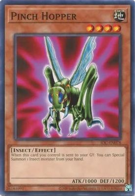 Pinch Hopper - IOC-EN078 - Common Unlimited (25th Reprint) Invasion of Chaos 25th Anniversary Singles