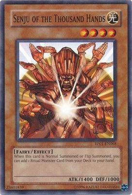 Senju of the Thousand Hands - RP01-EN068 - Common Retro Pack 1: RP01 - 1996