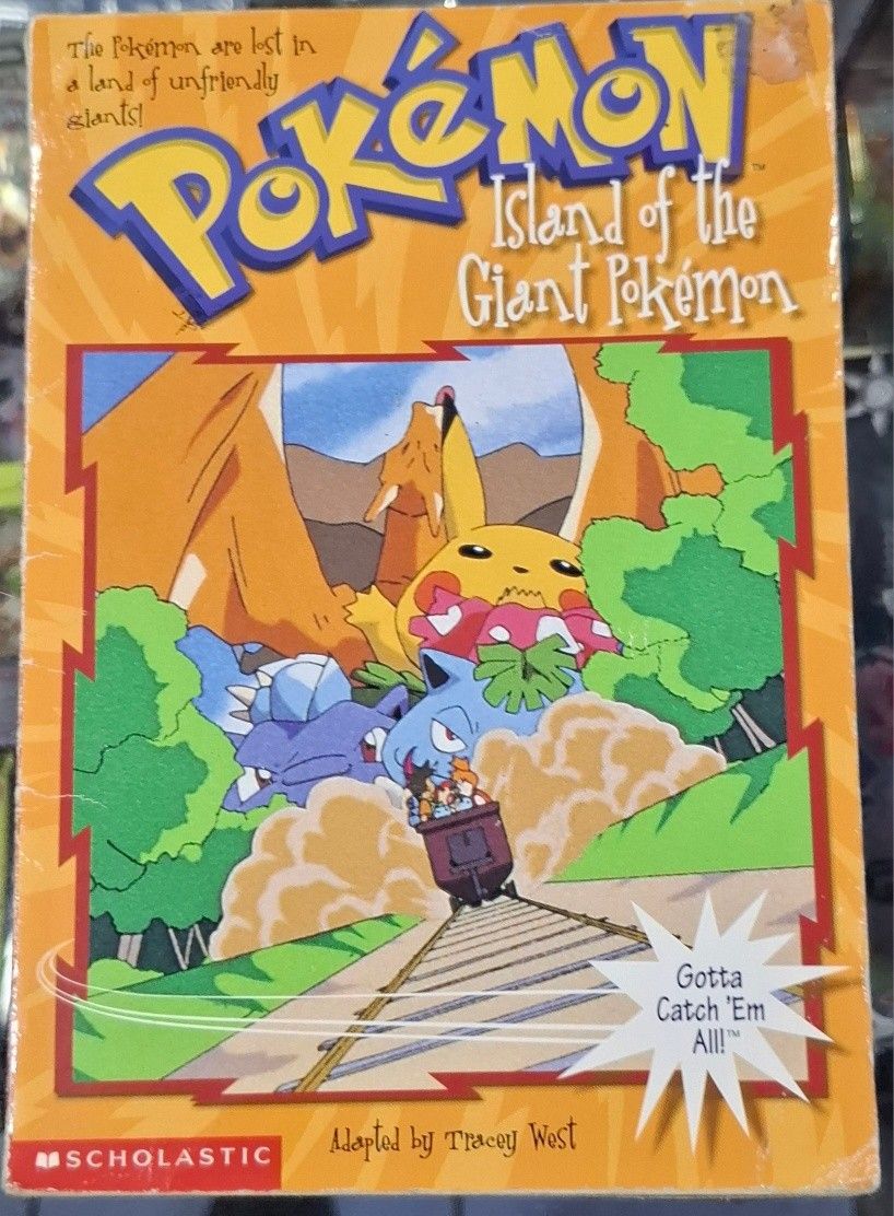 SJ Pokemon Libro Island of Giant Pokemon Ingles