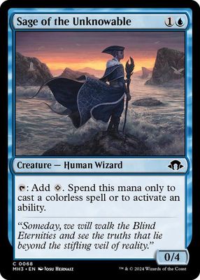 Sage of the Unknowable - Modern Horizons 3 (MH3) Modern Horizons 3-Foil