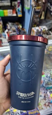 SH Spider Man Into the Spiderverse Vaso Promocional Metal