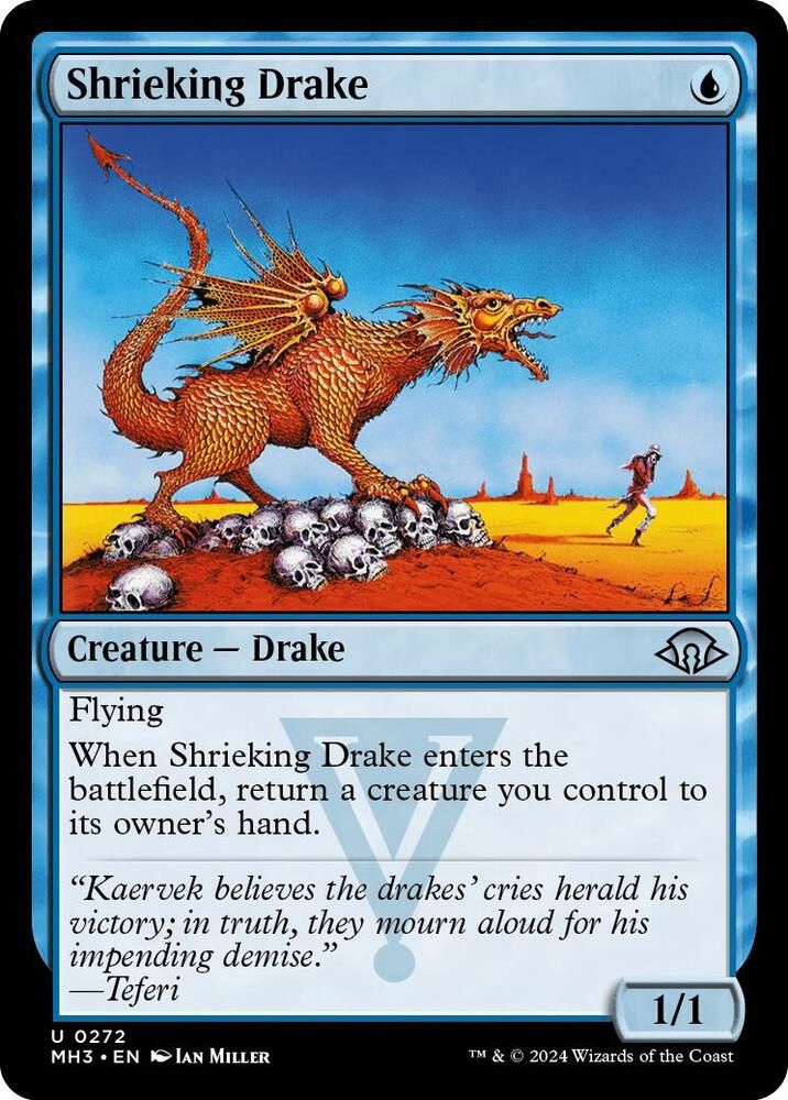Shrieking Drake - Modern Horizons 3 (MH3) Modern Horizons 3-Foil