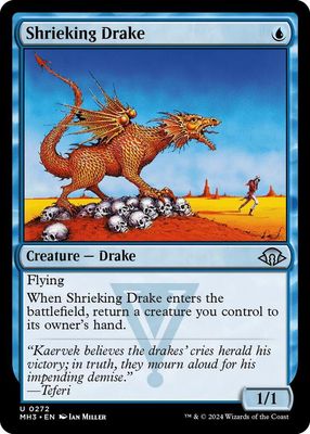 Shrieking Drake - Modern Horizons 3 (MH3) Modern Horizons 3-Foil