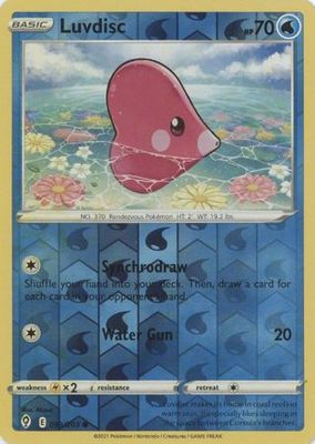 Luvdisc - 039/203 - Common Reverse Holo Sword &amp; Shield: Evolving Skies Reverse Holo Singles (Español)