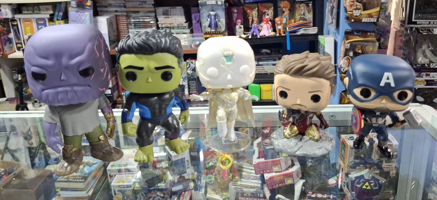 SH Set de Figuras Funko Pop Marvel Comics
