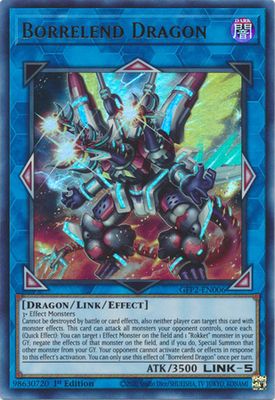 Borrelend Dragon - GFP2-EN006 - Ultra Rare 1st Edition Ghosts From The Past: The 2nd Haunting 1st Edition Singles