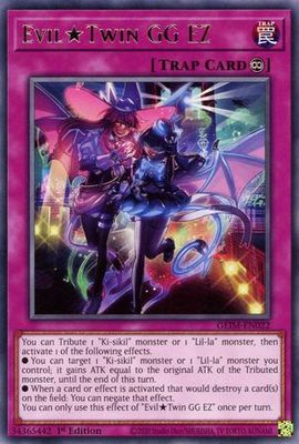 Evil Twin GG EZ - GEIM-EN022 - Rare 1st Edition Genesis Impact [GEIM] 1st Edition Singles *Espanol*