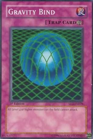 Gravity Bind - SD4-EN028 - Common 1st Edition Structure Deck: Fury from the Deep 1st Edition Singles