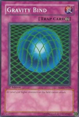 Gravity Bind - SD4-EN028 - Common 1st Edition Structure Deck: Fury from the Deep 1st Edition Singles