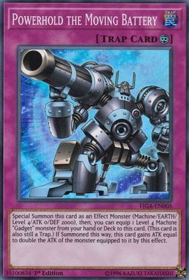 Powerhold the Moving Battery - FIGA-EN005 - Super Rare 1st Edition Fists of the Gadgets Singles