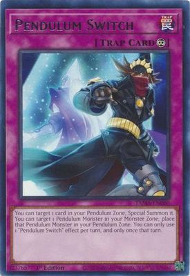Pendulum Switch - TAMA-EN060 - Rare 1st Edition Tactical Masters 1st Edition Singles
