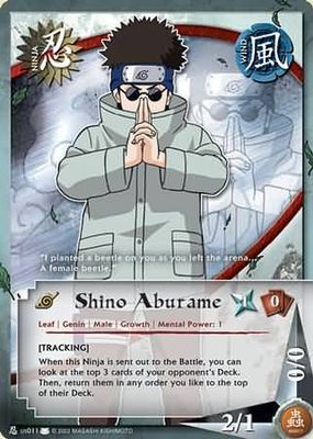 Shino Aburame - N-US011 - Common Naruto: Eternal Rivalry