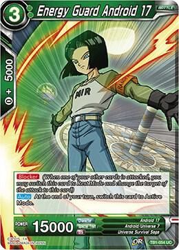 Energy Guard Android 17 - Tournament of Power (DBS-TB01) Tournament of Power