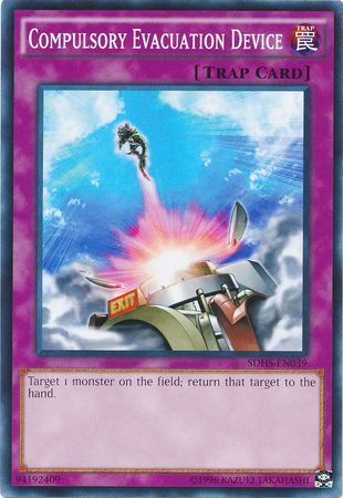 Compulsory Evacuation Device - SDHS-EN039 - Common Unlimited Structure Deck: HERO Strike Unlimited Singles