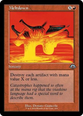 Meltdown (Retro Frame) - Modern Horizons 3 (MH3) Modern Horizons 3