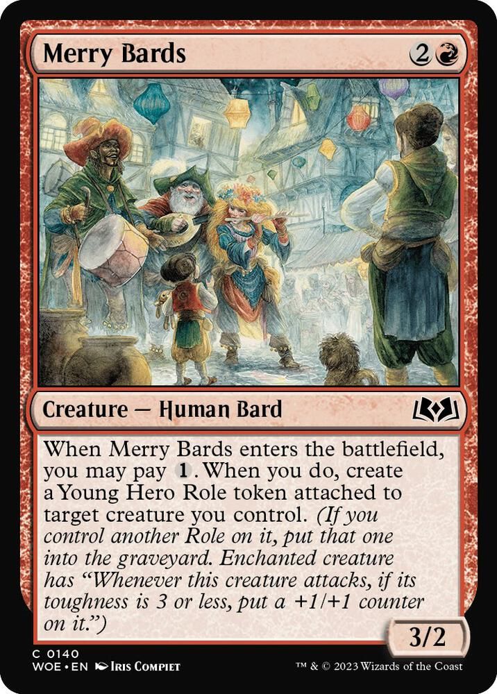 Merry Bards - Wilds of Eldraine (WOE) Wilds of Eldraine-Foil