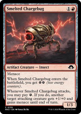 Smelted Chargebug - Modern Horizons 3 (MH3) Modern Horizons 3-Foil (Español)