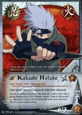 Kakashi Hatake - N-C006 - Uncommon Naruto: Quest For Power