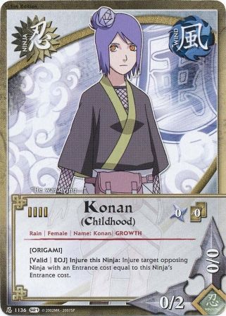 Konan (Childhood) [Origami] - 1136 - Common Naruto: Shattered Truth