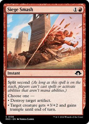 Siege Smash - Modern Horizons 3 (MH3) Modern Horizons 3 -Foil