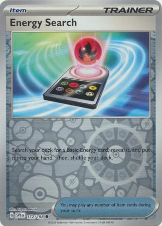 Energy Search - 172/198 - Common Reverse Holo Scarlet &amp; Violet (Base Set) Reverse Holo Singles