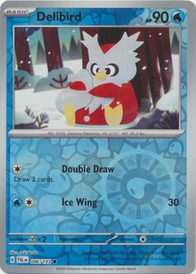 Delibird - 046/193 - Common Reverse Holo Scarlet &amp; Violet: Paldea Evolved Reverse Holo Singles