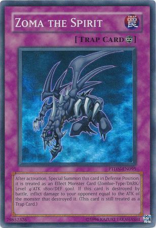 Zoma the Spirit - PTDN-EN095 - Super Rare Unlimited Phantom Darkness [PTDN] Unlimited Singles