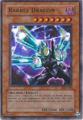 Barrel Dragon - MRD-126 - Ultra Rare Unlimited Metal Raiders [MRD] Unlimited Singles