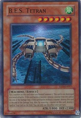 B.E.S. Tetran - EEN-EN017 - Super Rare Unlimited Elemental Energy [EEN] Unlimited Singles