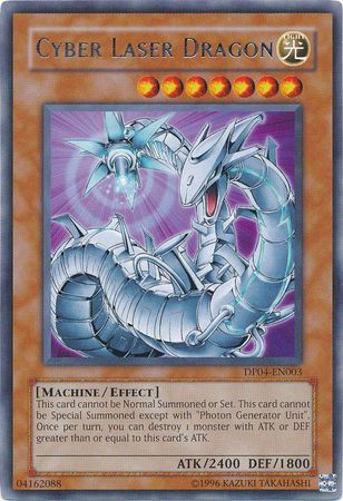 Cyber Laser Dragon - DP04-EN003 - Rare Unlimited Duelist Pack: Zane Truesdale [DP04] Unlimited Singles