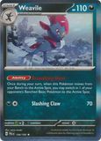 Weavile - 134/193 - Holo Rare Scarlet &amp; Violet: Paldea Evolved Singles