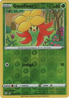 Gossifleur - 014/072 - Common Reverse Holo Shining Fates Reverse Holo Singles