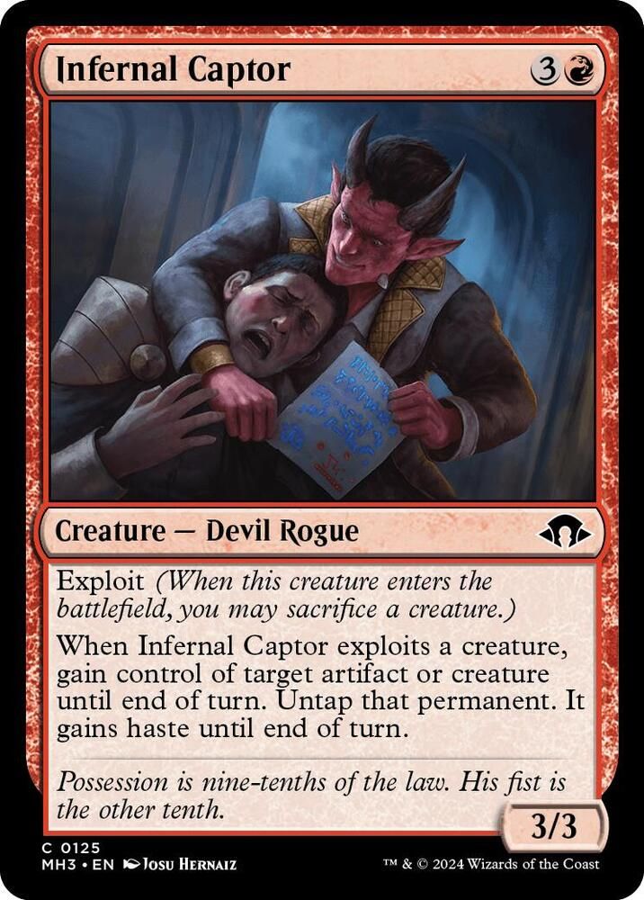Infernal Captor - Modern Horizons 3 (MH3) Modern Horizons 3