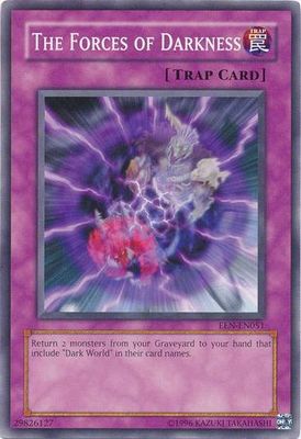 The Forces of Darkness - EEN-EN051 - Common Unlimited Elemental Energy [EEN] Unlimited Singles