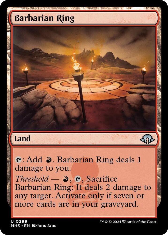 Barbarian Ring - Modern Horizons 3 (MH3) Modern Horizons 3